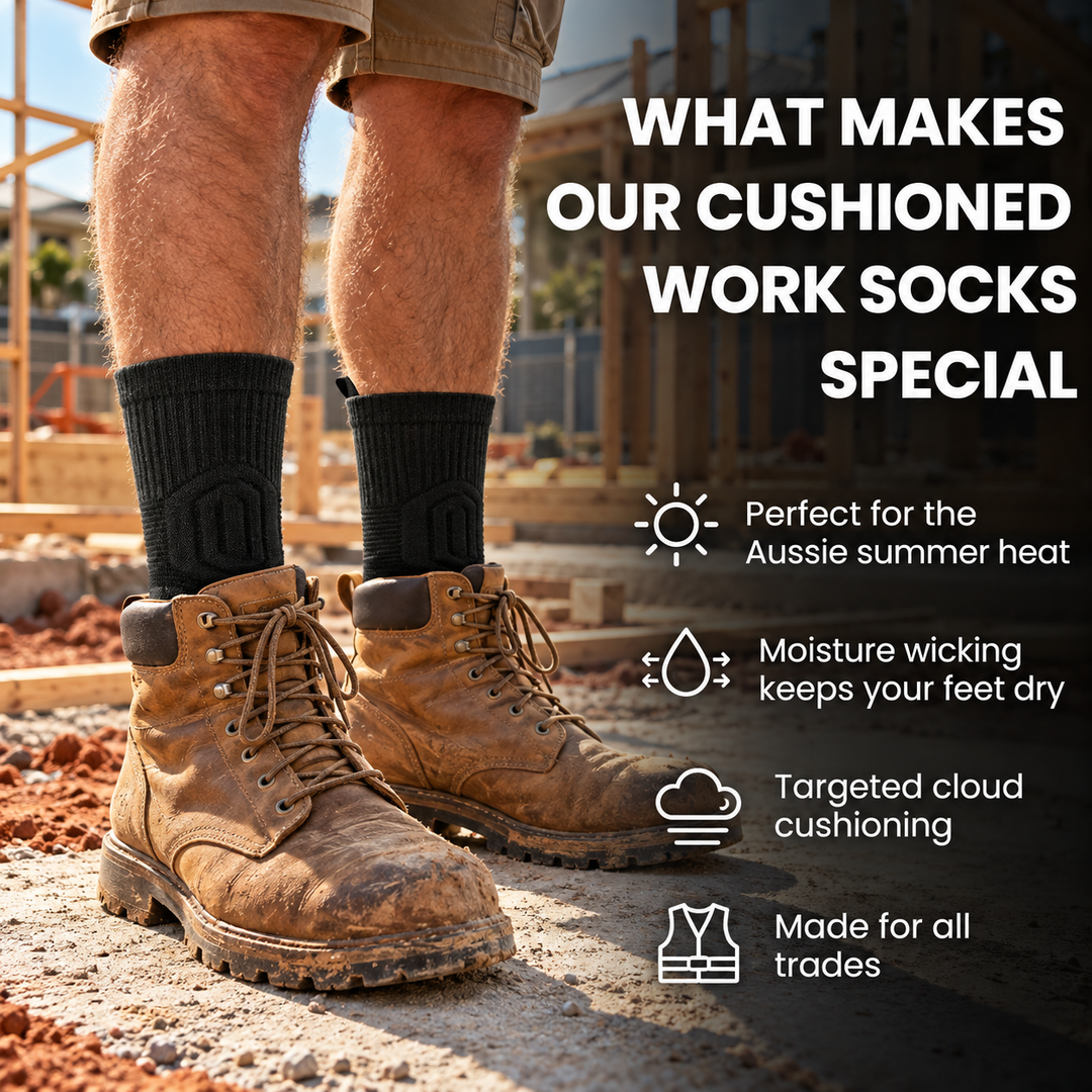 Snuggi Cushioned Work Socks