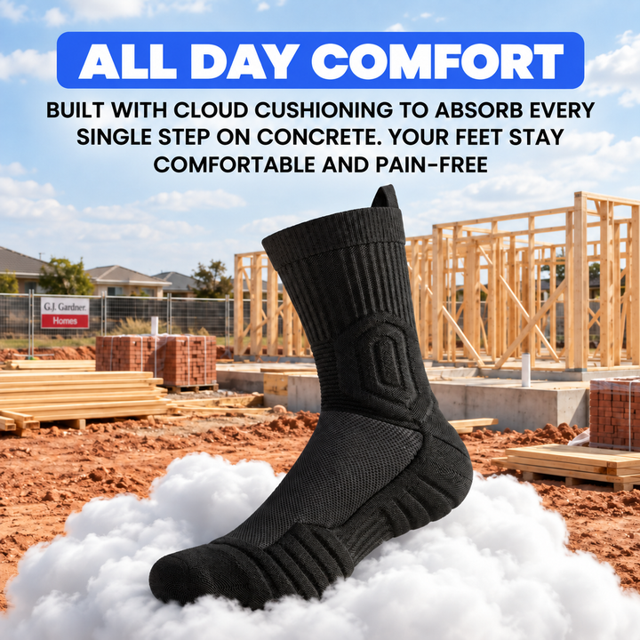 Snuggi Cushioned Work Socks